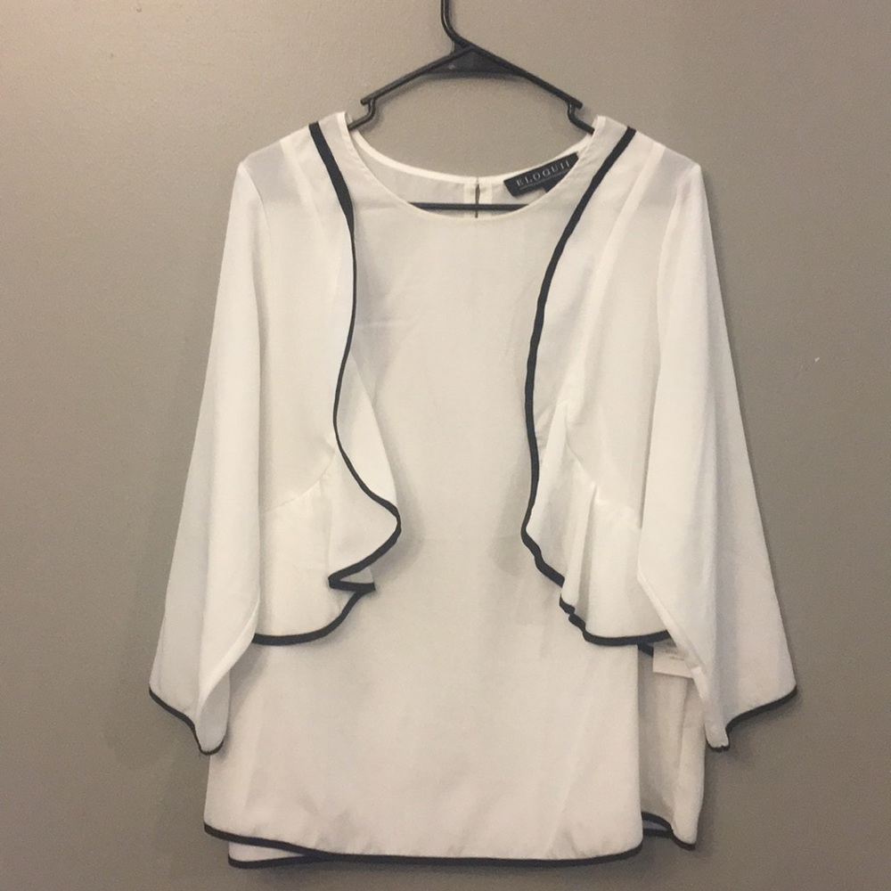 Eloquii Ruffle top